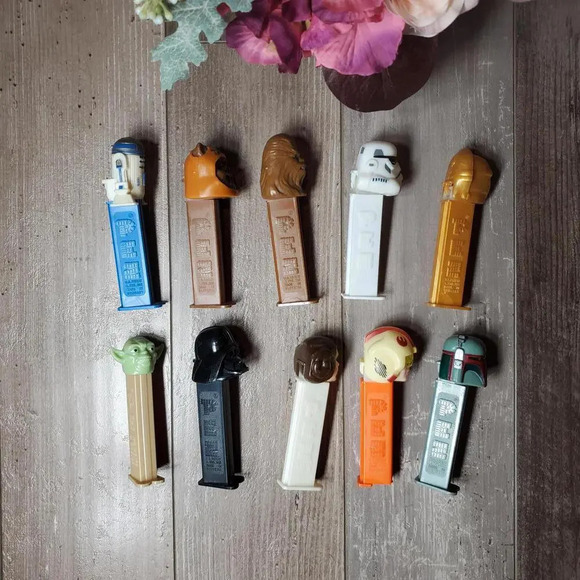 Star Wars Vintage Pez Dispensers 10pc Set - Picture 9 of 10
